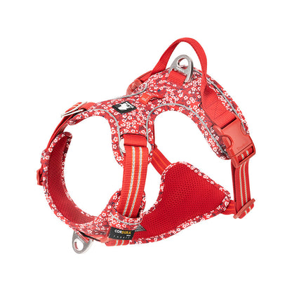 truelove-floral-no-pull-pet-harness-for-dogs-poppy-red S