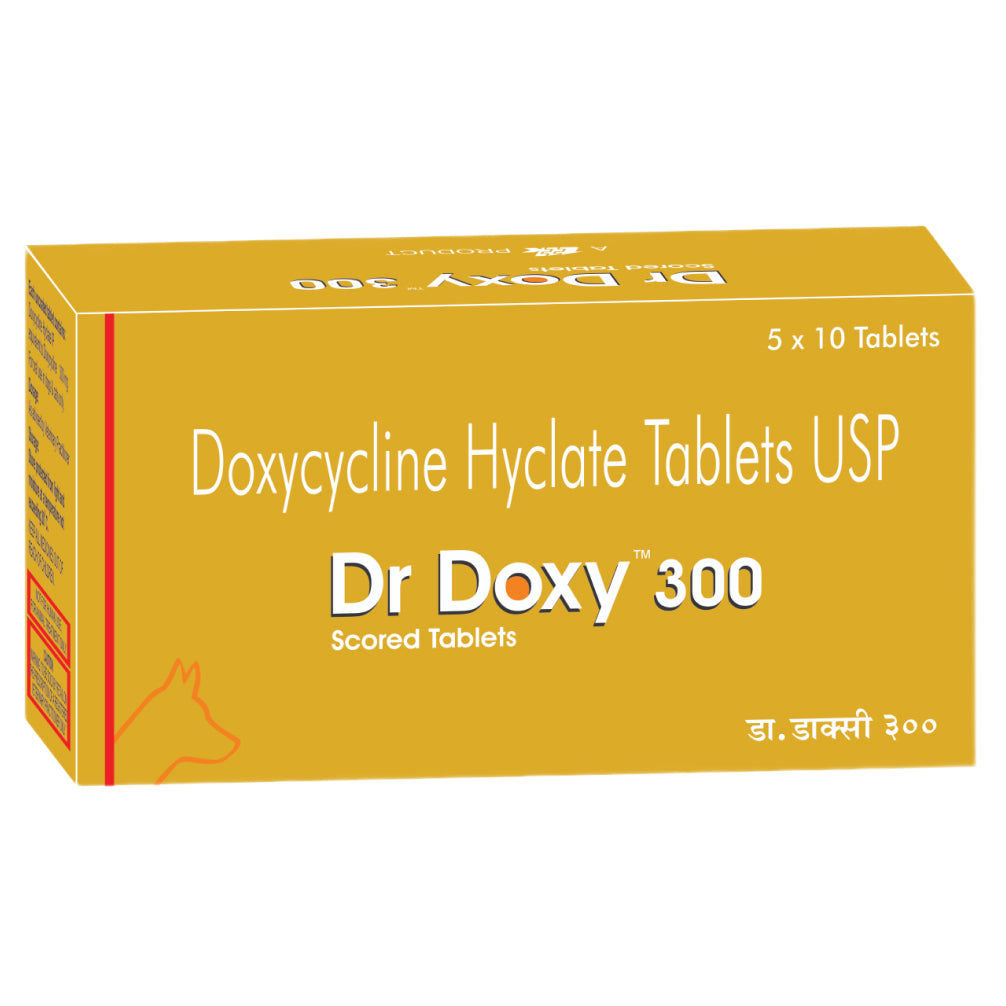 Ttk Dr Doxy 300Mg Tablet For Dogs And Cats