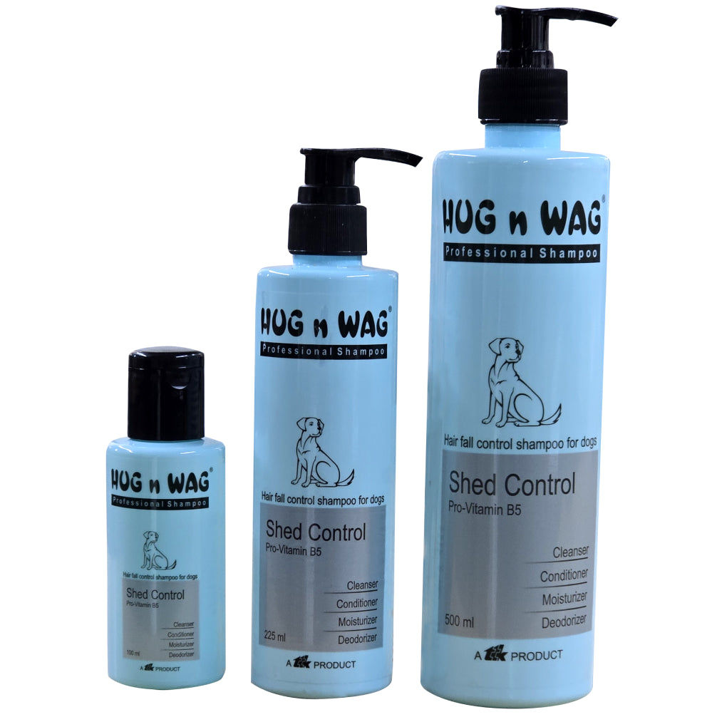 Ttk Hug n Wag Professional Shed Control Shampoo with Pro Vitamin B5 for Dogs — detail shot