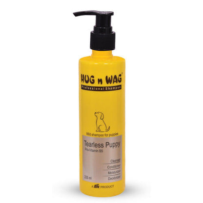 Ttk Hug n Wag Professional Tearless Puppy Shampoo with Pro Vitamin B5 — back view