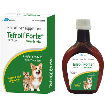 Ttk Tefroli Forte Herbal Liver Syrup — side view