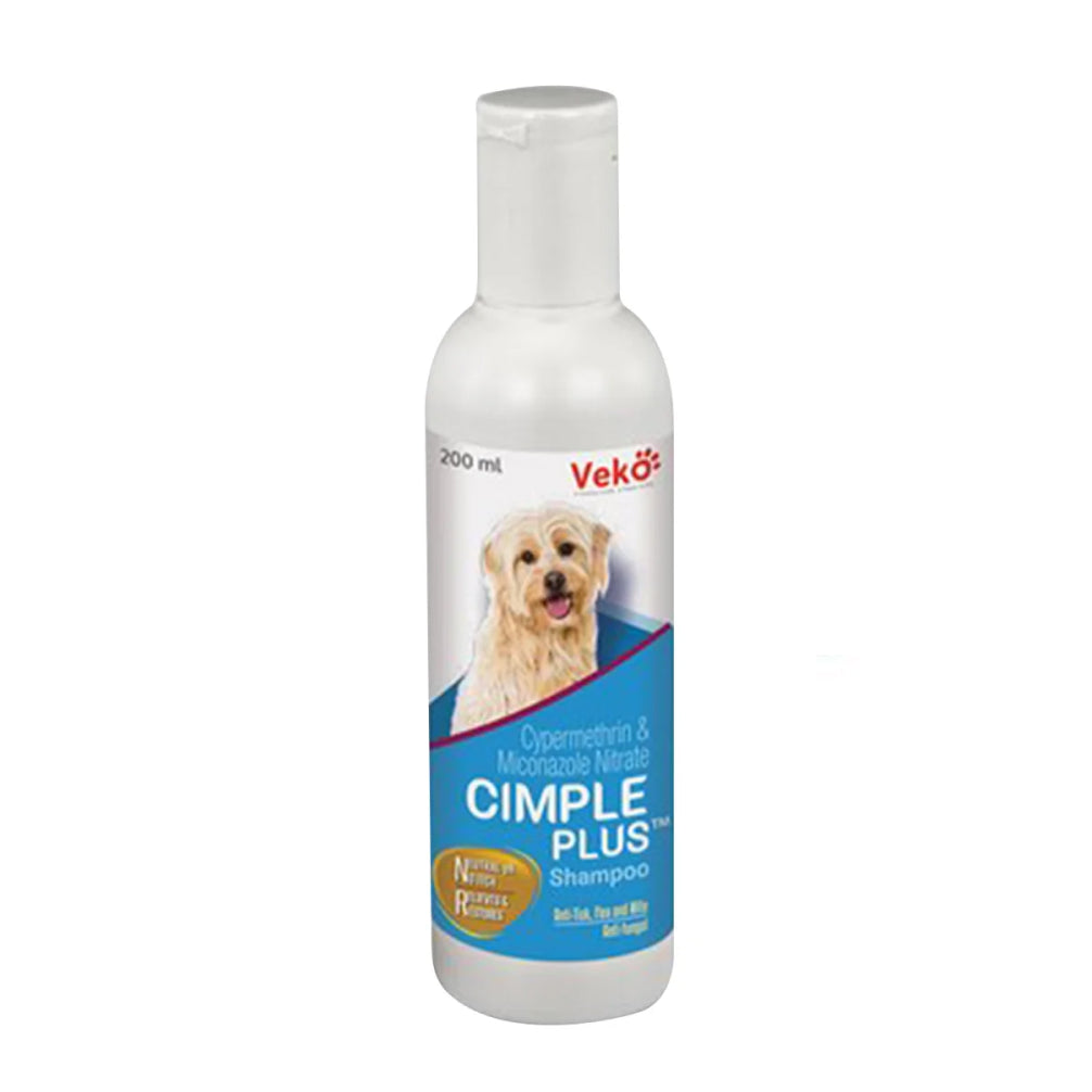 Veko Cimple Plus Shampoo for Dogs — detail shot