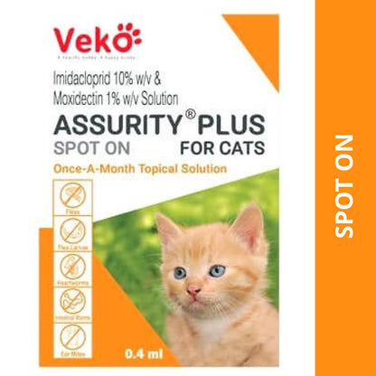 Veko Assurity Plus Spot On For Cats
