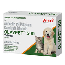 Veko Clavpet 500Mg Tablet Dogs Cats Pack Of 10 Tablets