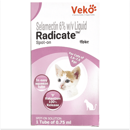 Veko Radicate Cat Tick And Flea Control Spot On - Image 2