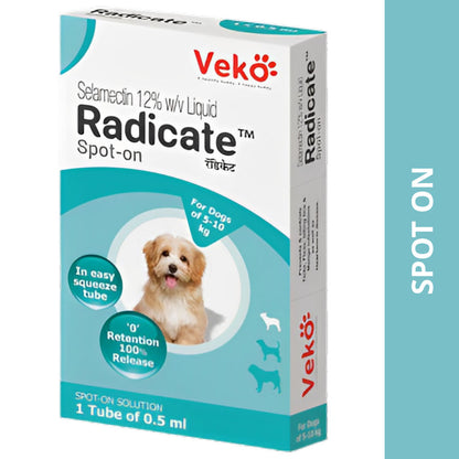 Veko Radicate Dog Tick And Flea Control Spot On