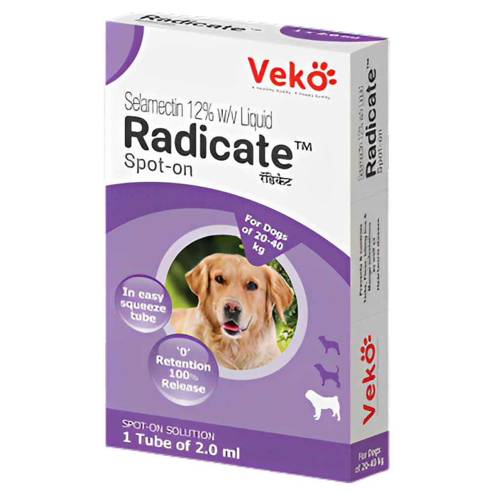 veko-radicate-dog-tick-and-flea-control-spot-on 20-40kg