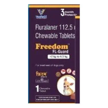 Venkys Freedom Fl Guard Fluralaner 112 5Mg Tablets For Dogs From 2 To 4 5Kg