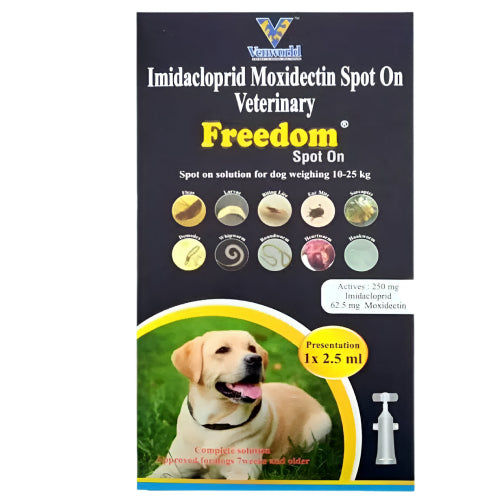 Venkys Freedom Spot On For Dogs