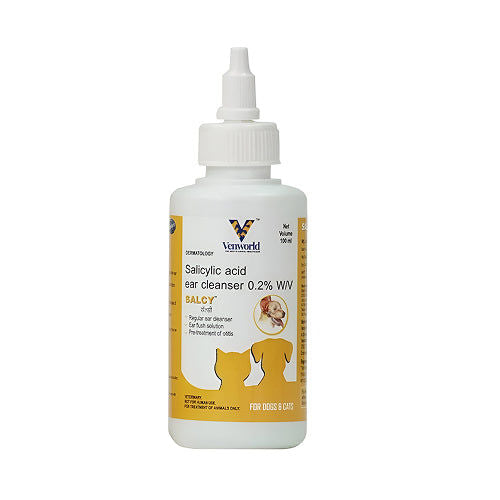 Venkys Salcy Ear Cleanser For Dogs And Cats