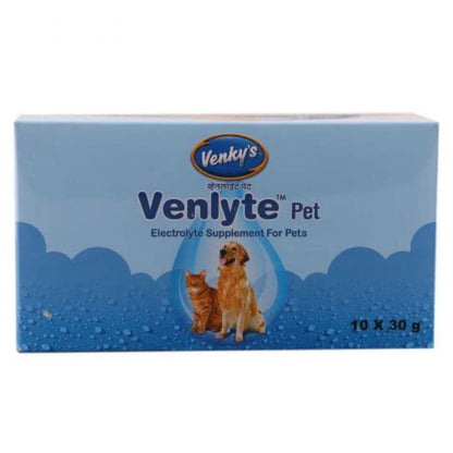 Venkys Venlyte Pet Electrolyte Supplement for Dogs and Cats — side view