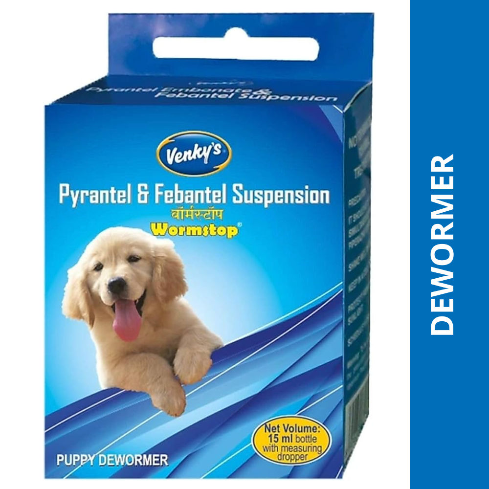 Venkys Wormstop Puppy Dewormer Suspension For Dogs