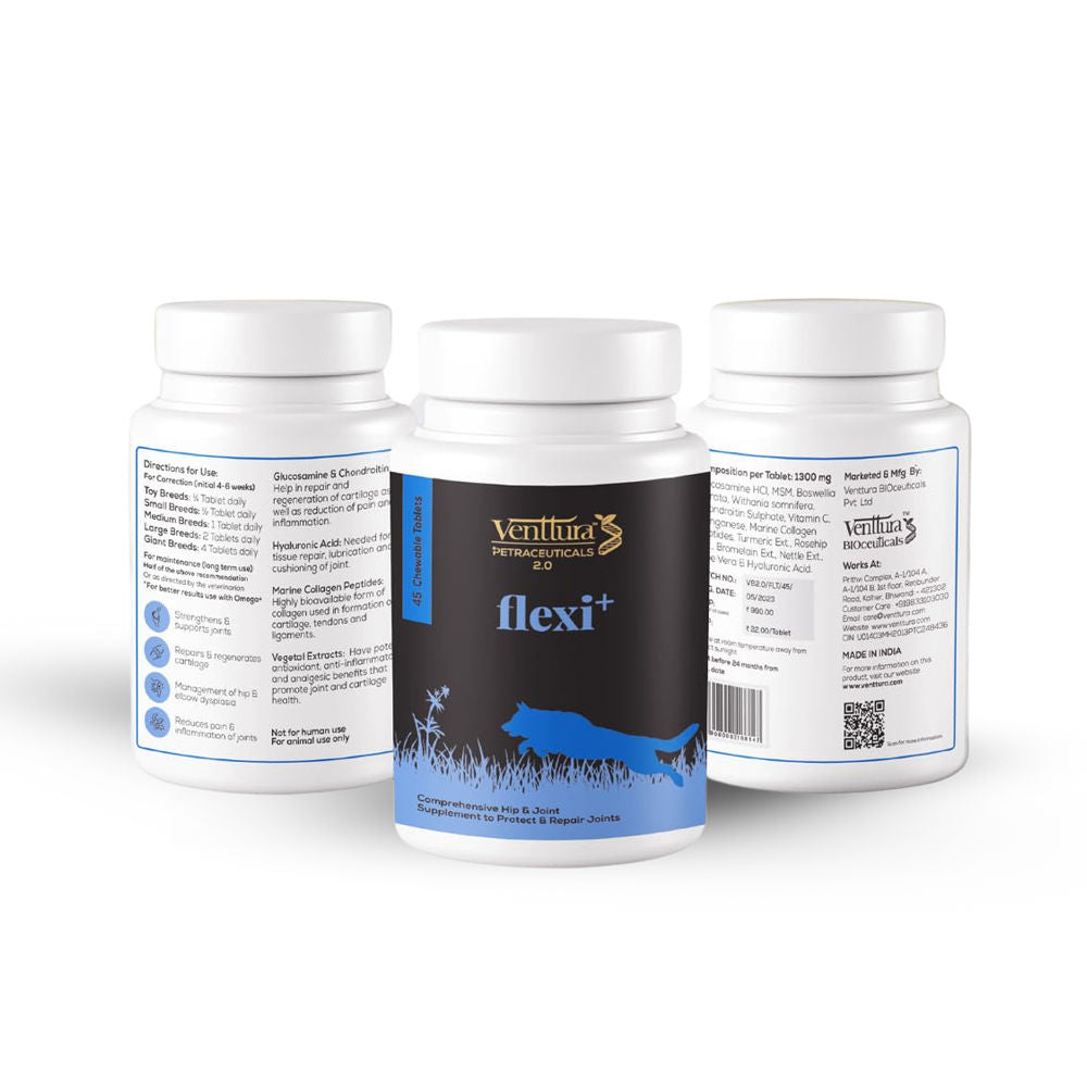 Venttura Flexi Plus Hip and Joint Chewable Tablets for Dogs — image 6