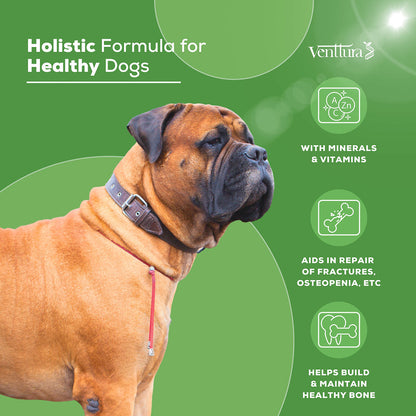 Venttura Calci Pro Plus Chewable Calcium Supplement Tablets for Dogs — side view