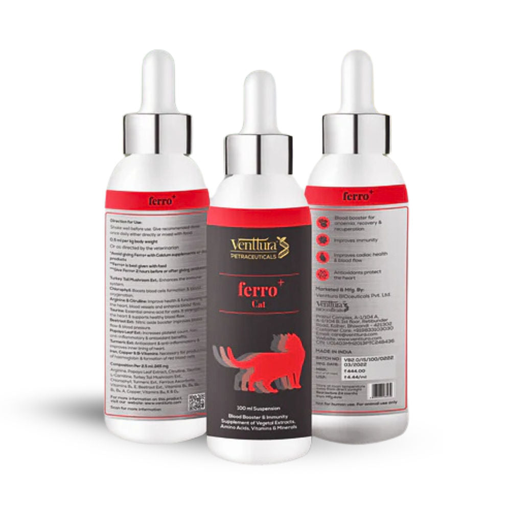 Venttura Ferro Blood Booster Immunity Supplement For Cats