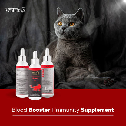 Venttura Ferro Blood Booster & Immunity Supplement for Cats — detail shot