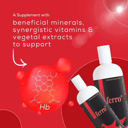 Venttura Ferro Plus Iron Supplements Syrup for Dogs — detail shot