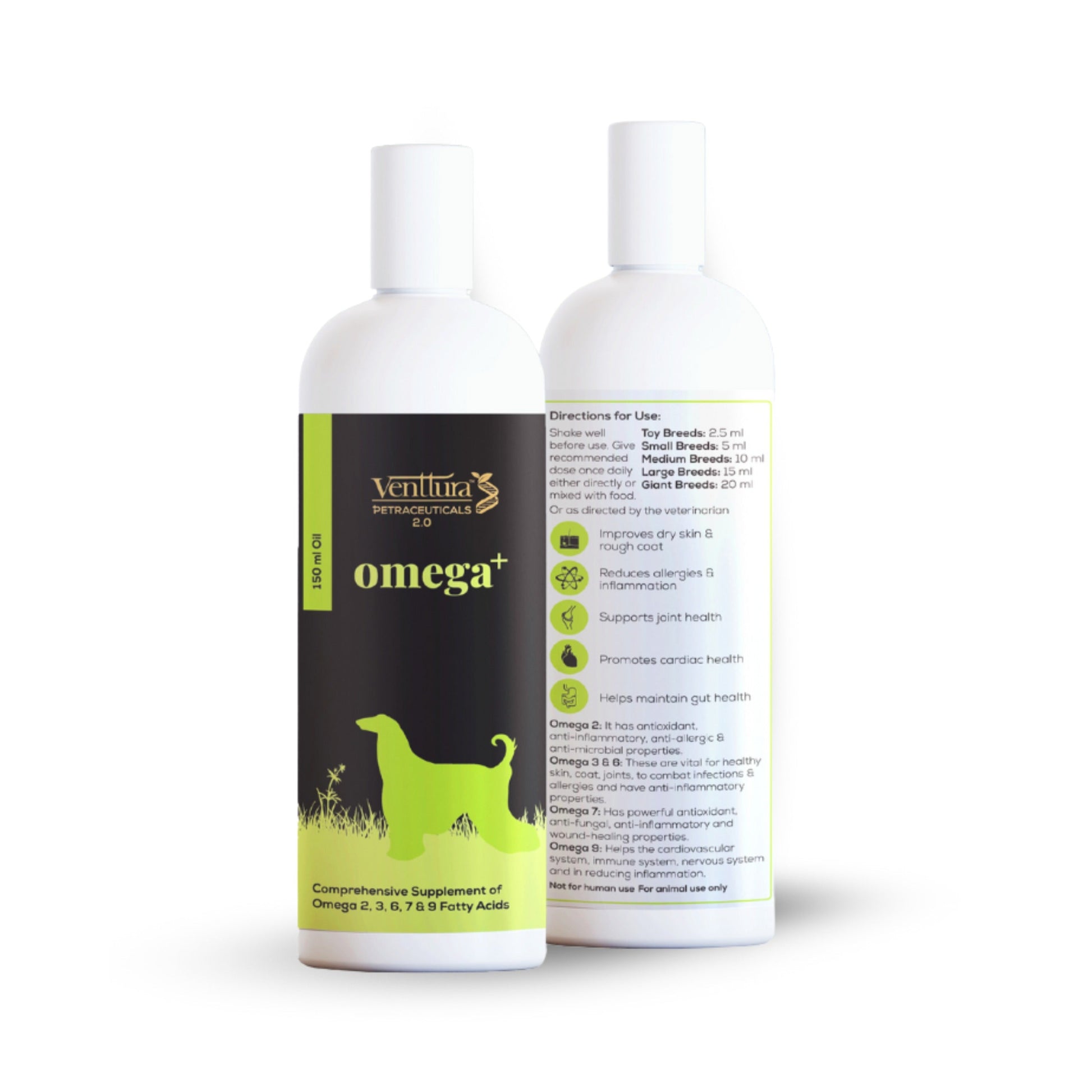 Venttura Omega Plus Skin Coat Syrup For Dogs