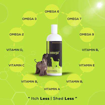 Venttura Omega 3 Plus Skin & Coat Syrup for Dogs — side view