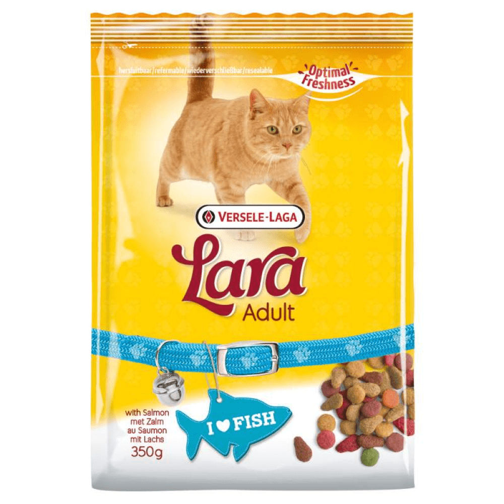 Versele Laga Lara Salmon Adult Cat Dry Food — side view