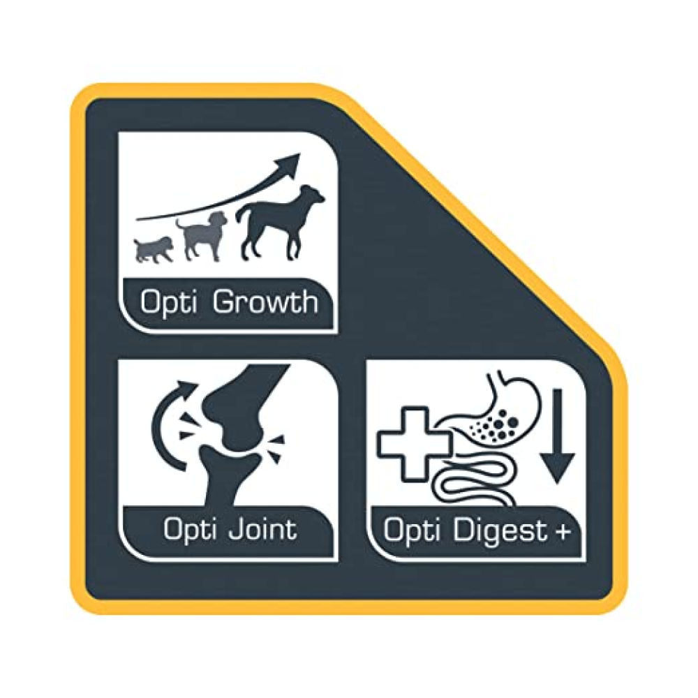 Versele Laga Opti Life Chicken & Rice Medium Dry Puppy Food — detail shot