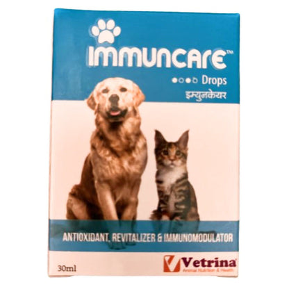 Vetrina Immuncare Drops for Dogs and Cats — side view