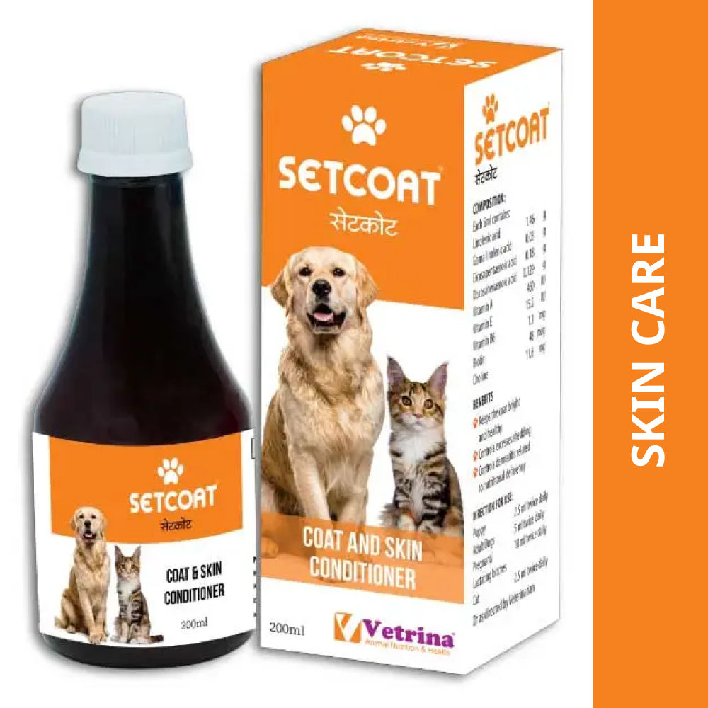 Vetrina Setcoat Syrup For Dogs And Cats