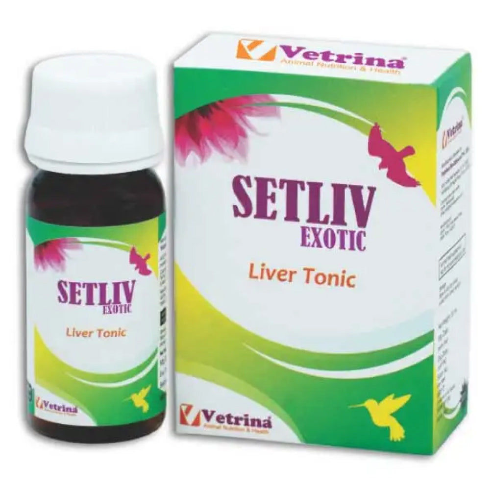 Vetrina Setliv Exotic Drop For Birds