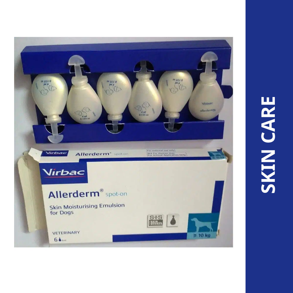 Virbac Allerderm Spot On Skin Moisturising Emulsion For Dogs