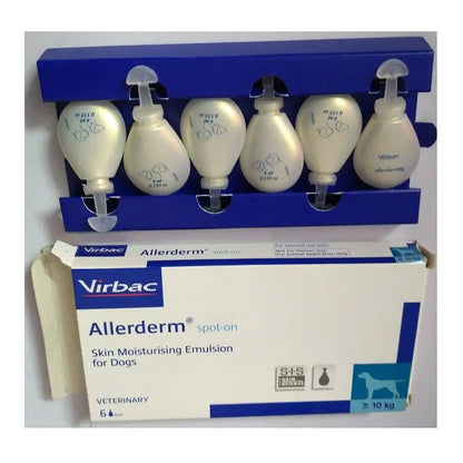 Virbac Allerderm Spot On Skin Moisturising Emulsion for Dogs — back view