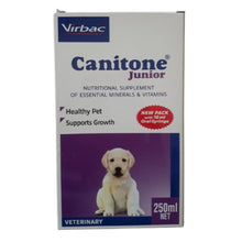 Virbac Canitone Junior Multivitamin Syrup For Dogs And Cats 250Ml