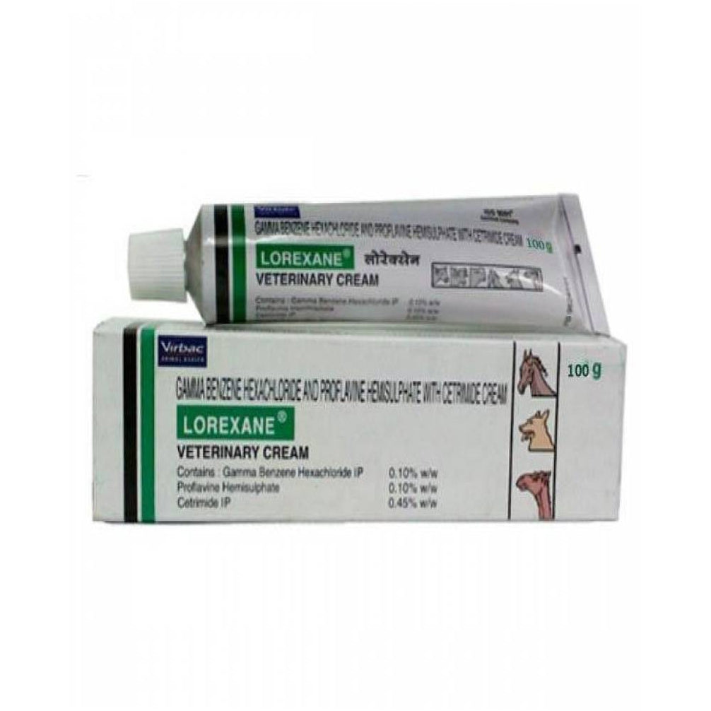 Virbac Lorexane Wound Cream for Dogs and Cats — side view