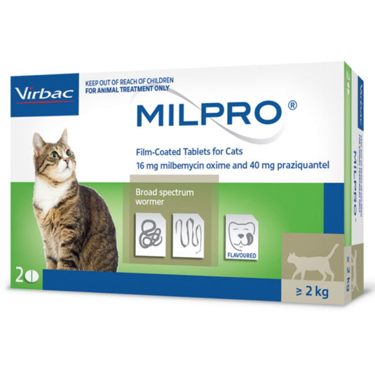 Virbac Milpro Dewormer For Cats