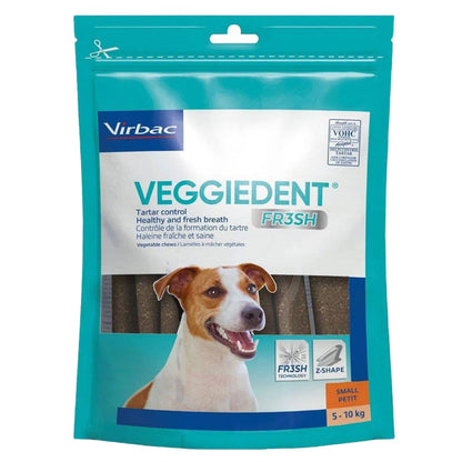Virbac Veggiedent Dental Chew For Small Dogs — side view