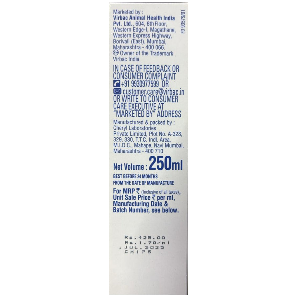 Virbac Vitabest Multi Vitamin Supplement for Dogs and Cats — in use