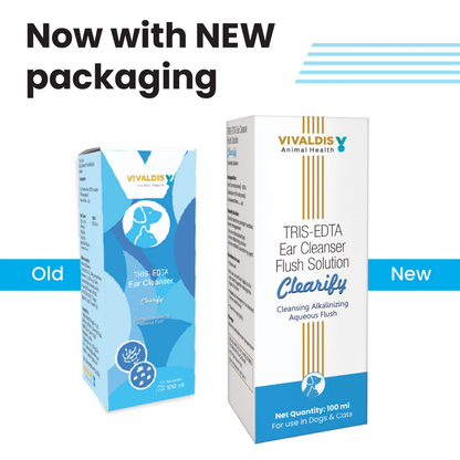 Vivaldis Clearify Ear Cleanser (Tris EDTA) for Dogs & Cats — side view