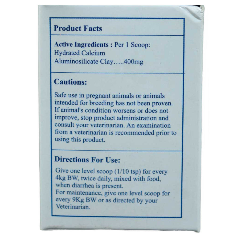 Vivaldis Haltorin Powder for Dogs and Cats — back view