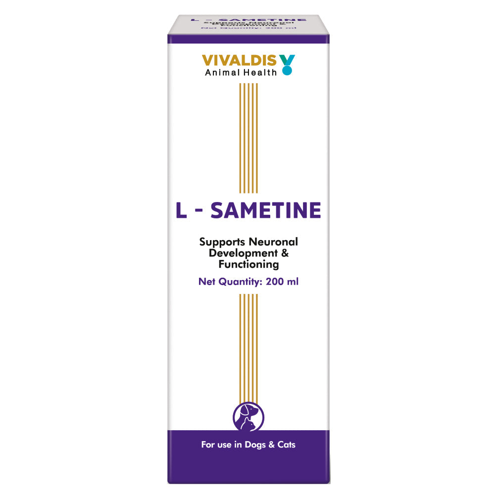 Vivaldis L Sametine Syrup For Dogs And Cats