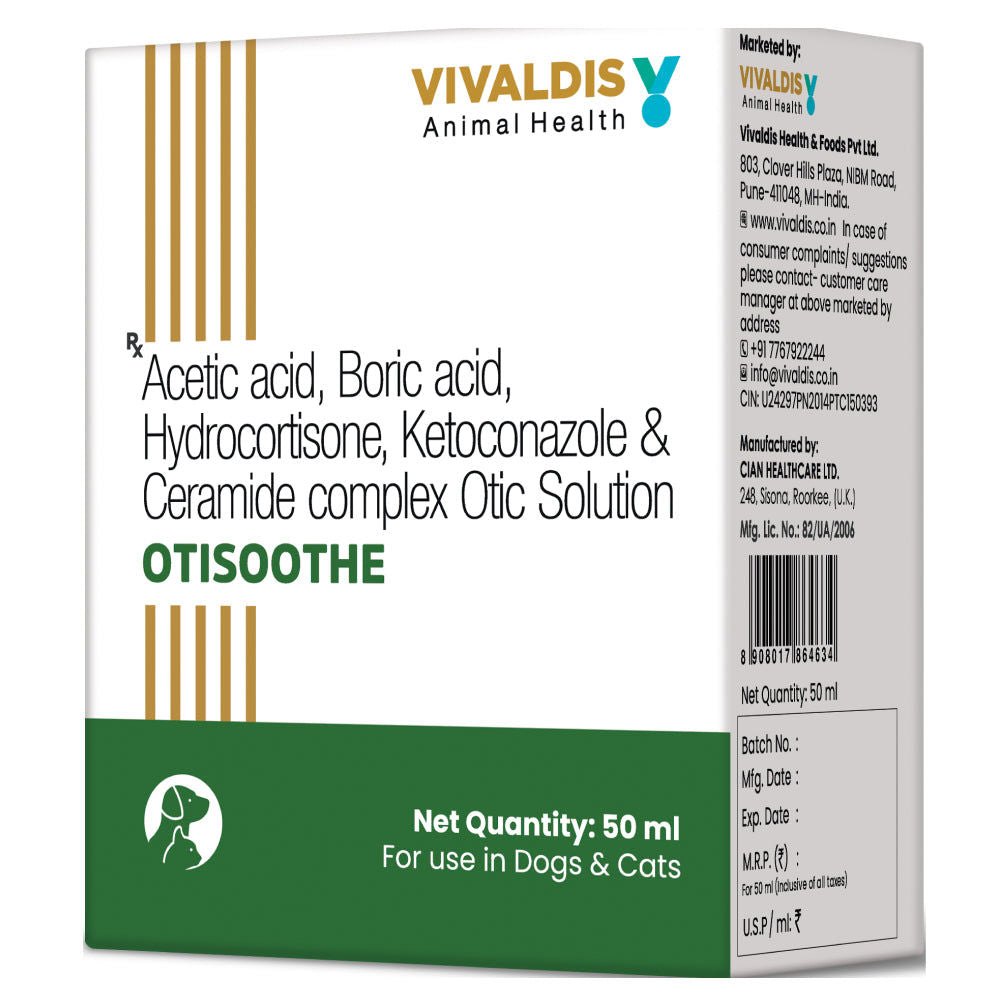 Vivaldis Otisoothe Ear Drops — side view