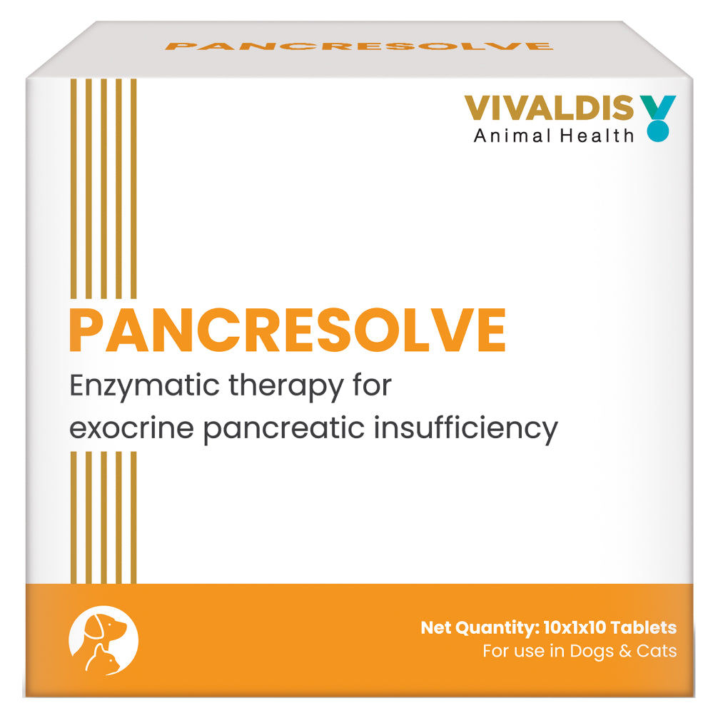 Vivaldis Pancresolve Tablet For Dogs And Cats