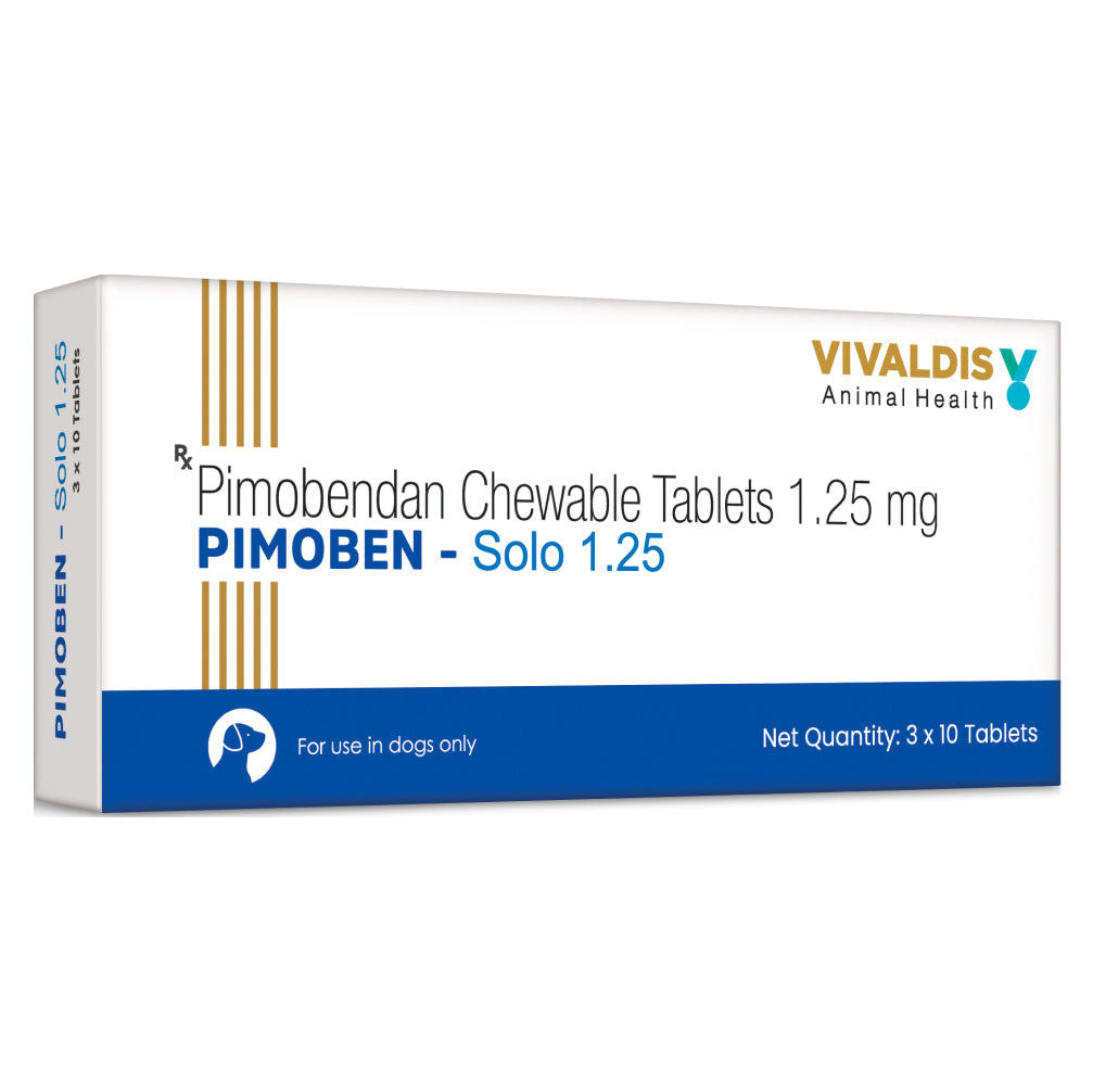 Vivaldis Pimoben Pimobendan Solo 1 25Mg Tablet For Dogs - Image 3
