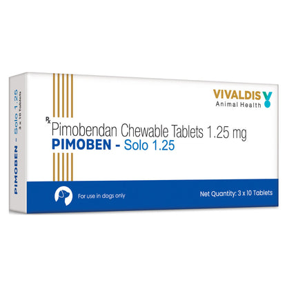 Vivaldis Pimoben Pimobendan Solo 1 25Mg Tablet For Dogs - Image 3