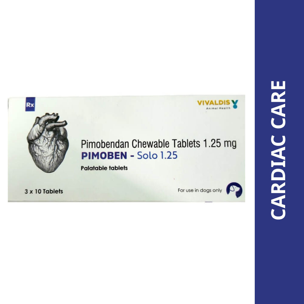 Vivaldis Pimoben Pimobendan Solo 1 25Mg Tablet For Dogs - Image 4