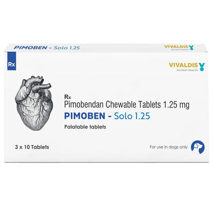 Vivaldis Pimoben Pimobendan Solo 1 25Mg Tablet For Dogs - Image 5