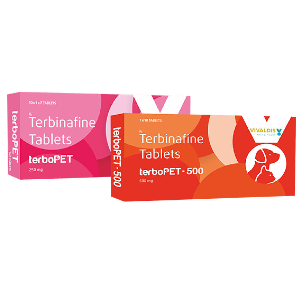 Vivaldis Terbopet 500mg (Terbinafine) Tablet for Dogs & Cats — back view