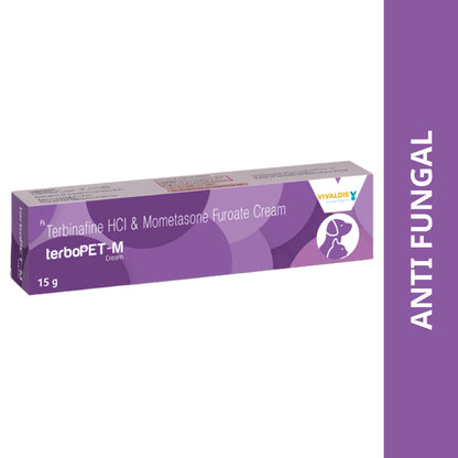 Vivaldis Terbopet M (Terbinafine) Ointment for Dogs & Cats — side view