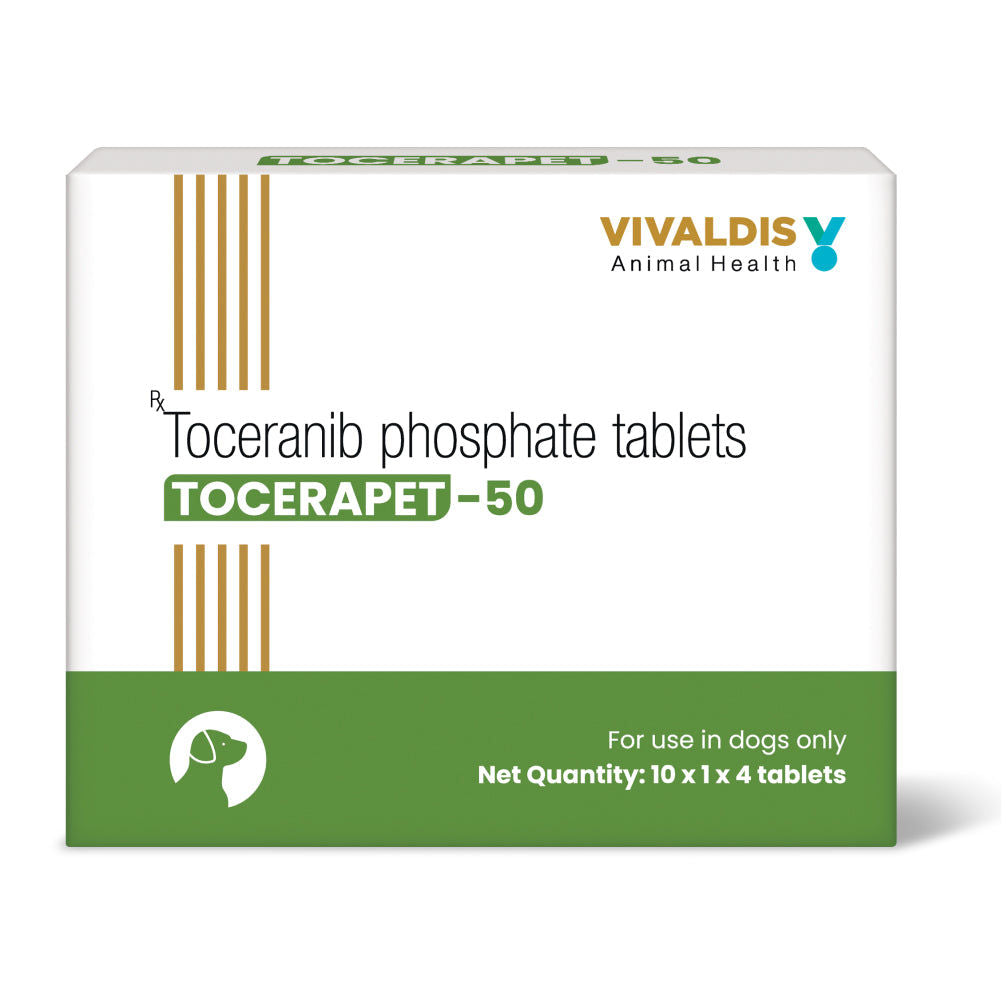 Vivaldis Tocerapet 50Mg Tablets For Dogs