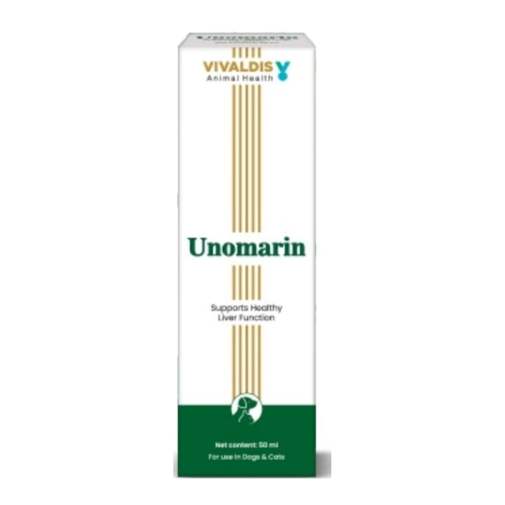 Vivaldis Unomarin Syrup Liver Rejuvenator For Dogs Cats
