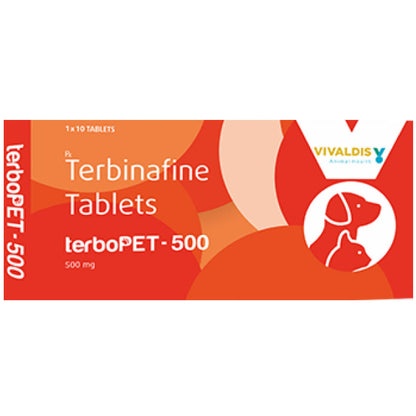 Vivaldis Terbopet 500mg (Terbinafine) Tablet for Dogs & Cats — in use