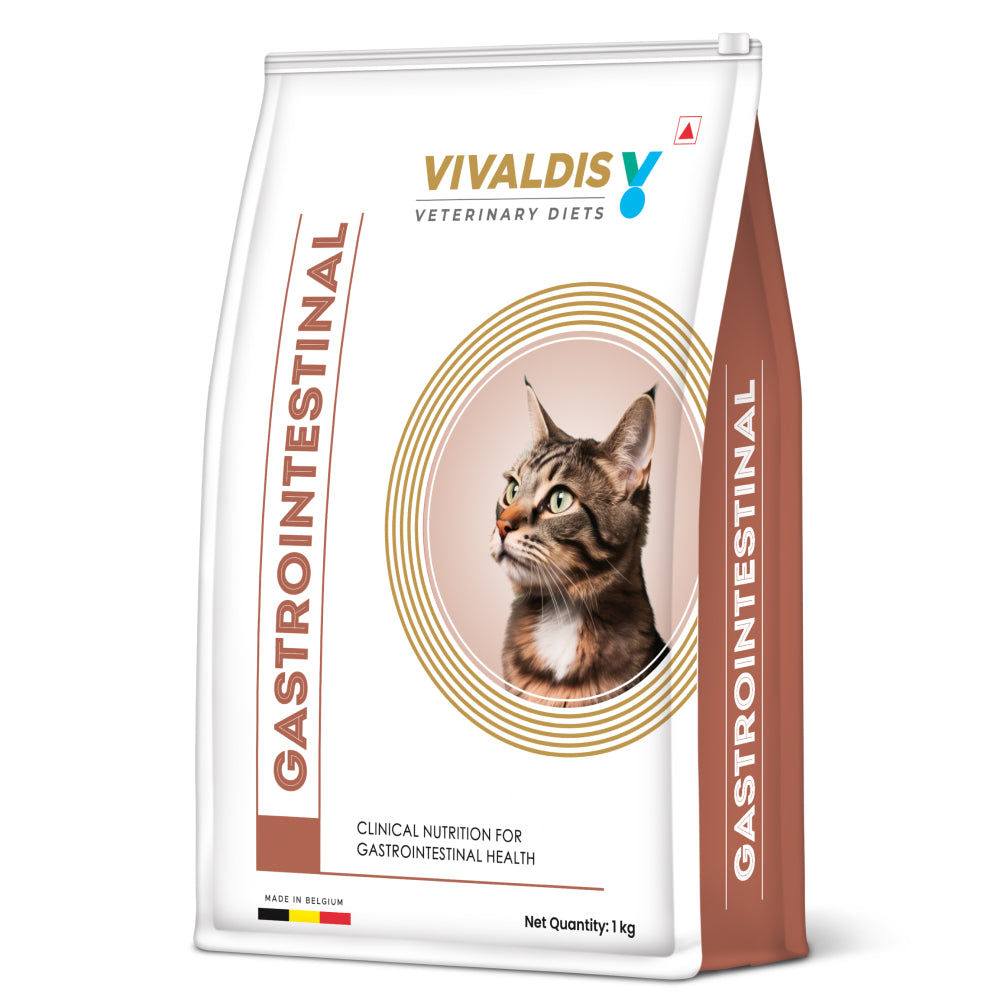 Vivaldis V Diet Gastrointestinal Cat Dry Food — back view